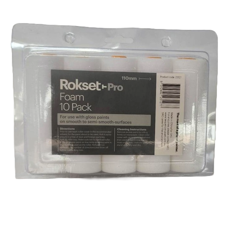 Rokset Pro Foam Roller Cover 110mm 10 Pack Fortified Oceanic Pty Ltd