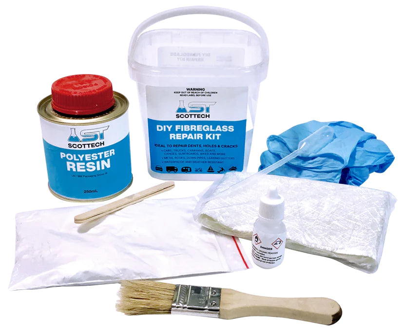 Scottech Fiberglass Repair Kit 250mL