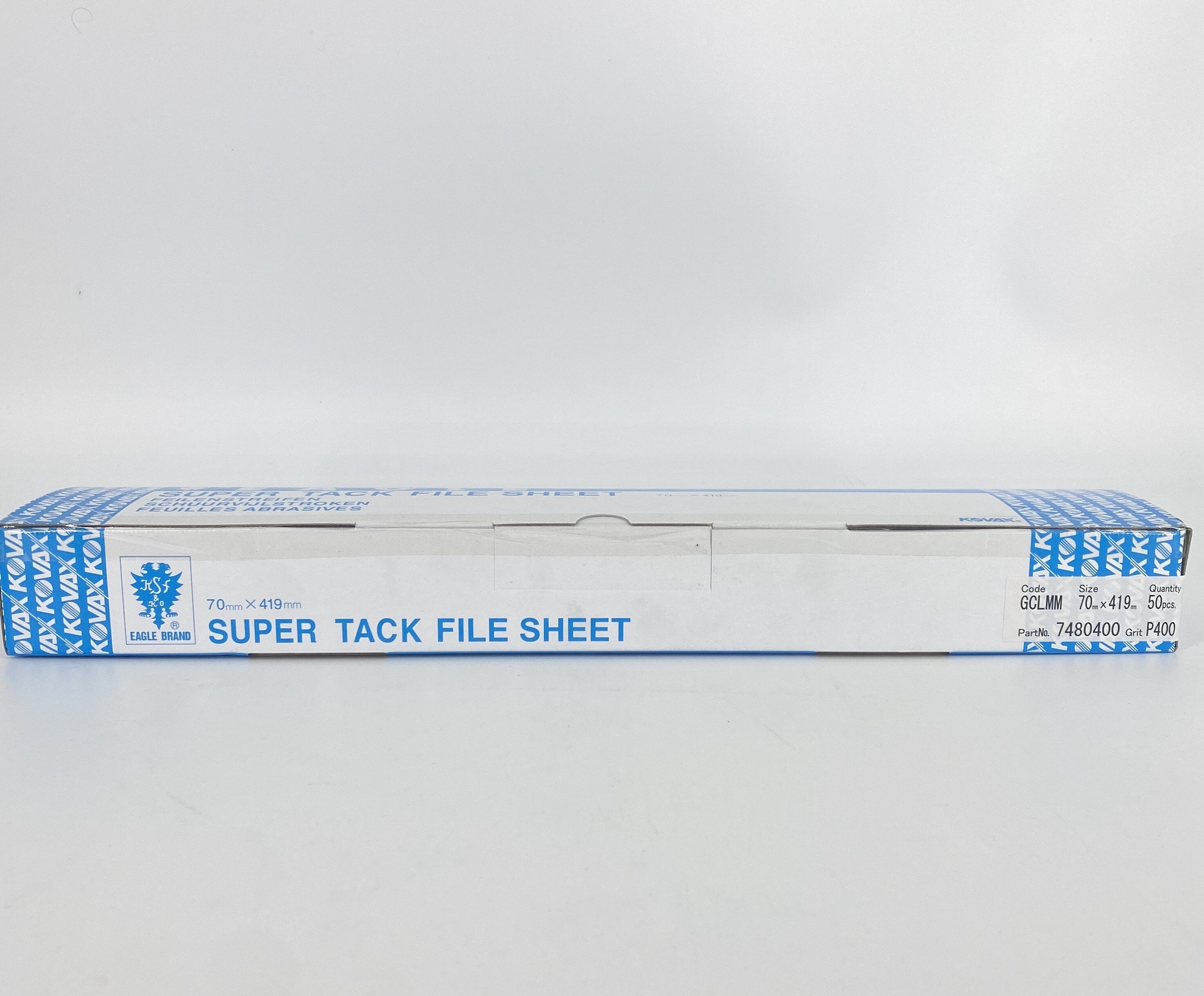 KOVAX Maxcut Super Tack File Sheet 70mm x 419mm 14 Hole