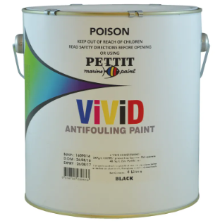 Pettit Vivid Antifouling - Alloy Safe Semi-Ablative Cleanable Antifouling