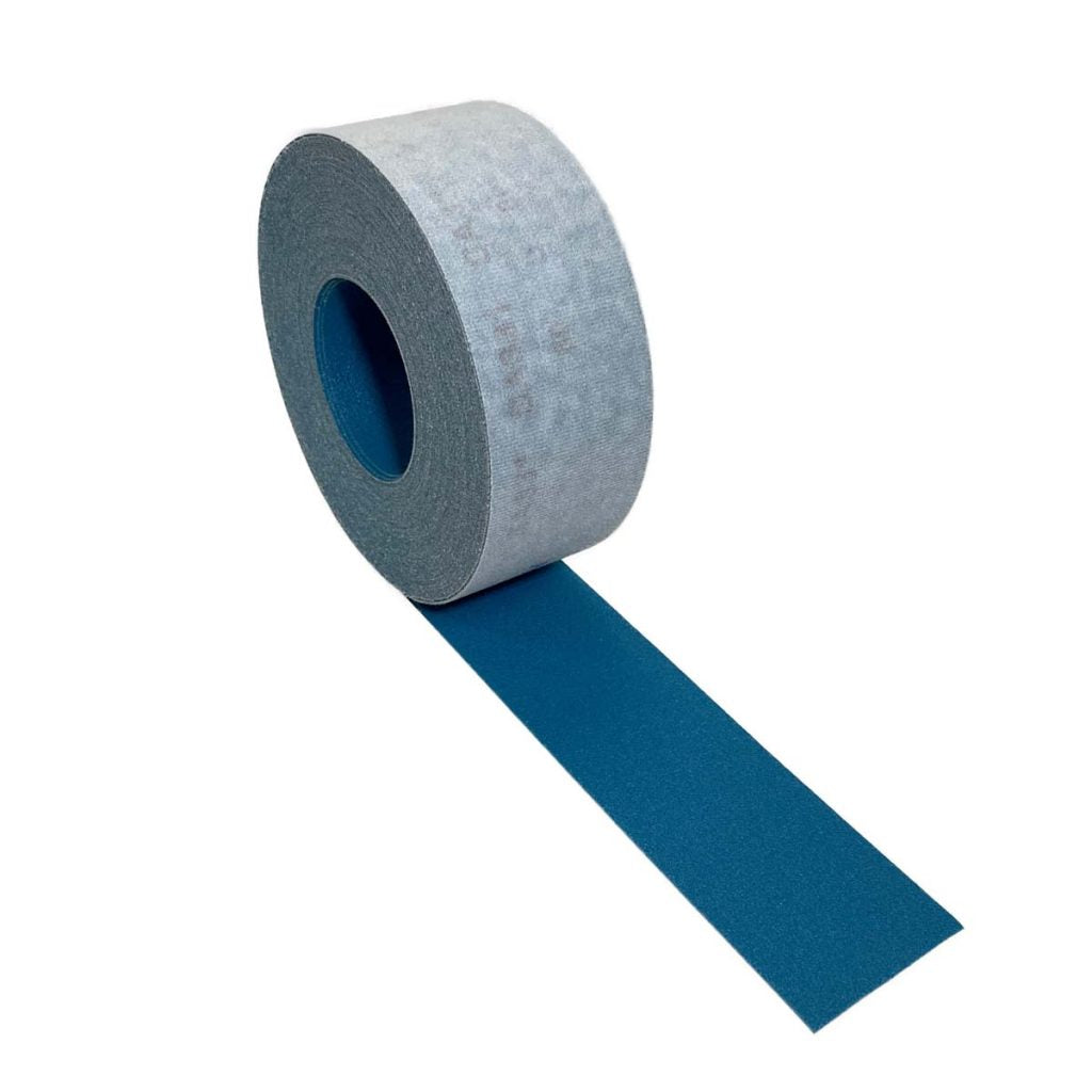 Revcut Blue Velcro Sanding Roll 70mm x 25m