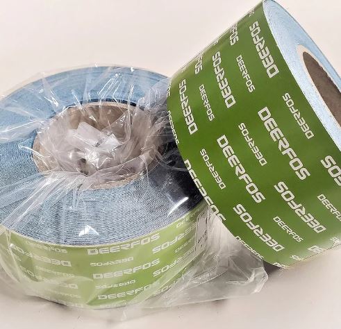 DEERFOS Blue Velcro Sandpaper Roll 115mm x 25m