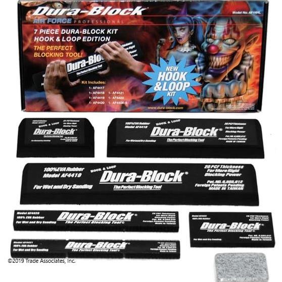 Dura-Block 7 Piece Set - Hook and Loop