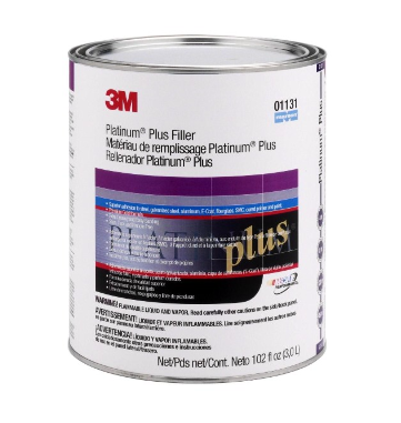 3M Platinum Plus Body Filler 4KG -  01131