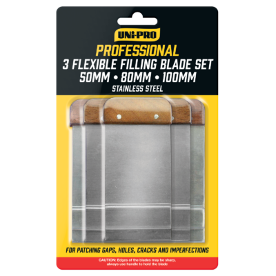 UNi-PRO Flexible Filling Blades Stainless Steel & Timber