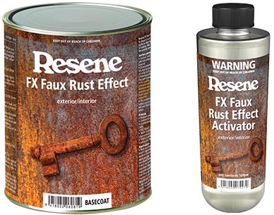 Fx Faux Rust Effect